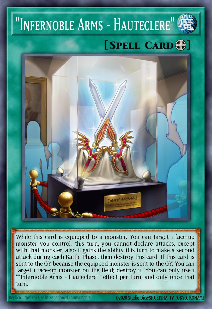 "Infernoble Arms - Hauteclere" ROTD-EN054 – Rise of the Duelist