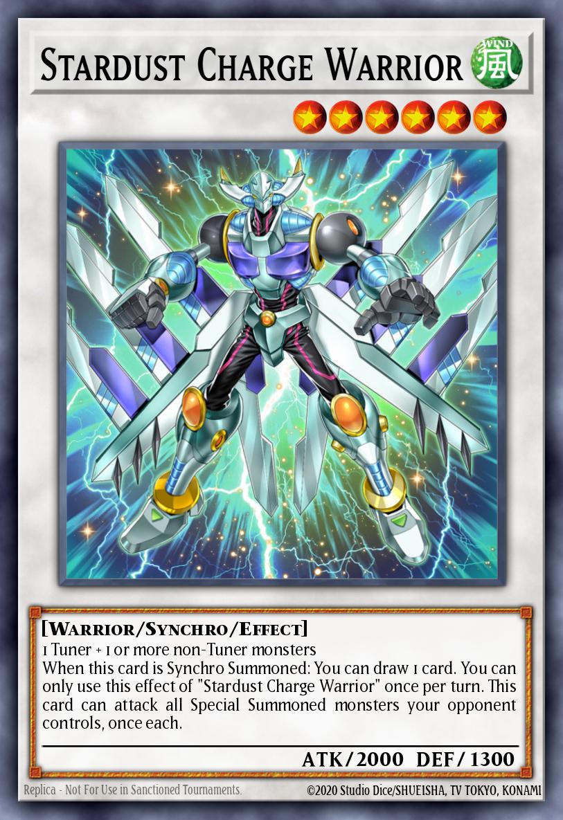 Stardust Charge Warrior LAVD-ENS27 – Legendary Arc-V Decks
