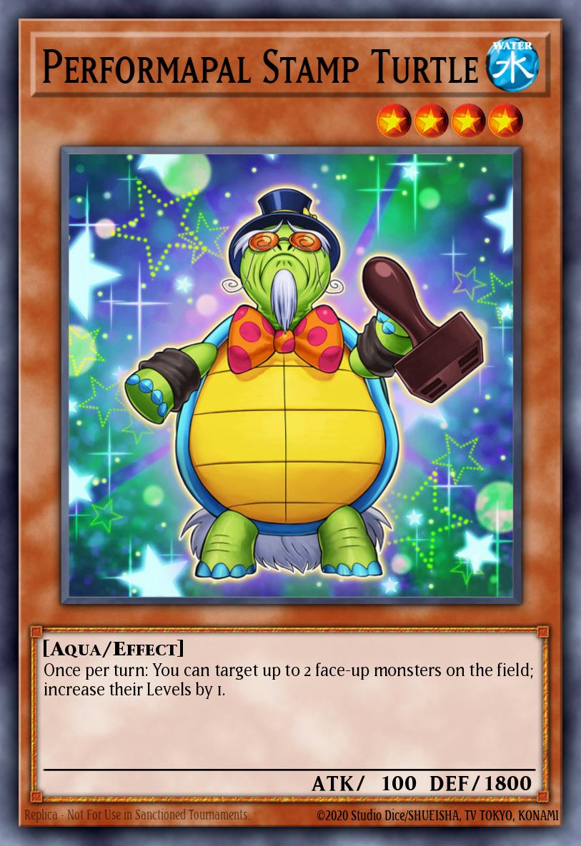 Performapal Stamp Turtle MP15-EN195 – 2015 Mega-Tin Mega Pack