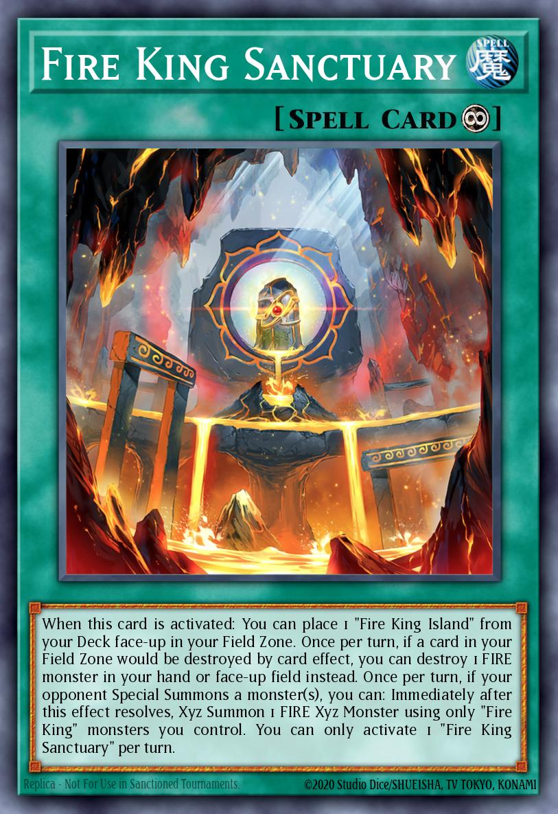 Fire King Sanctuary SR14-EN024 – Structure Deck: Fire Kings
