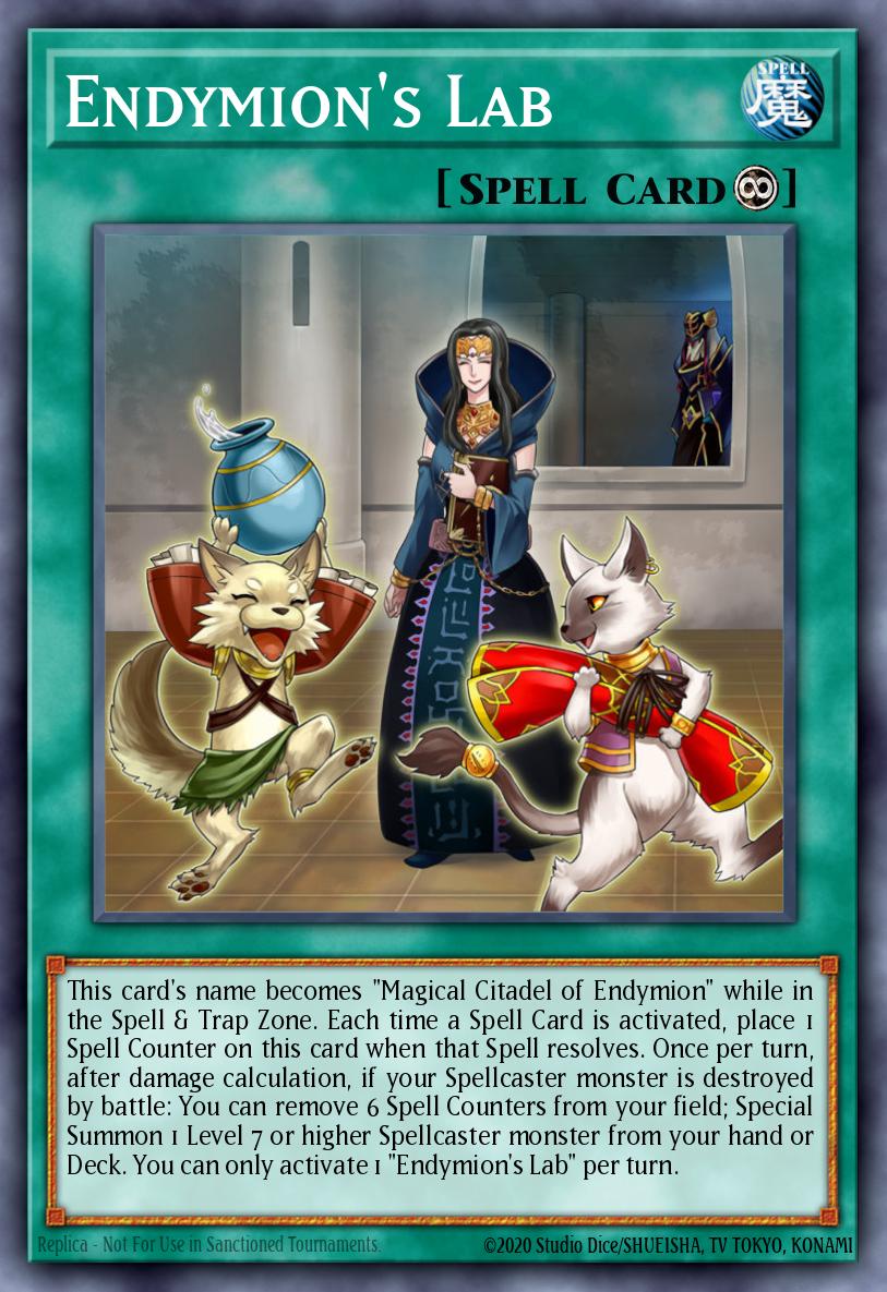 Endymion's Lab SR08-EN023 – Structure Deck: Order of the Spellcasters