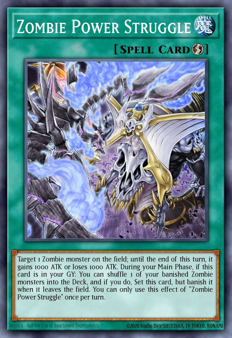 Zombie Power Struggle SR07-EN024 – Structure Deck: Zombie Horde