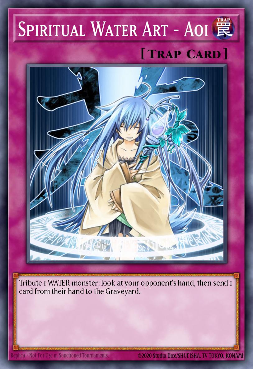 Spiritual Water Art - Aoi DR04-EN051 – Dark Revelation Volume 4