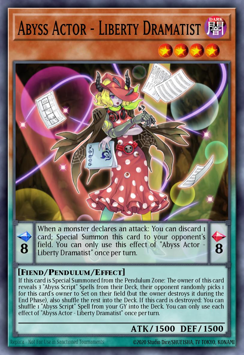 Abyss Actor - Liberty Dramatist PHHY-EN016 – Photon Hypernova