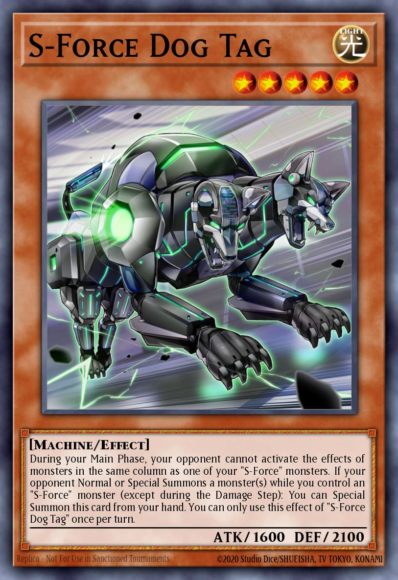 S-Force Dog Tag LIOV-EN014 – Lightning Overdrive