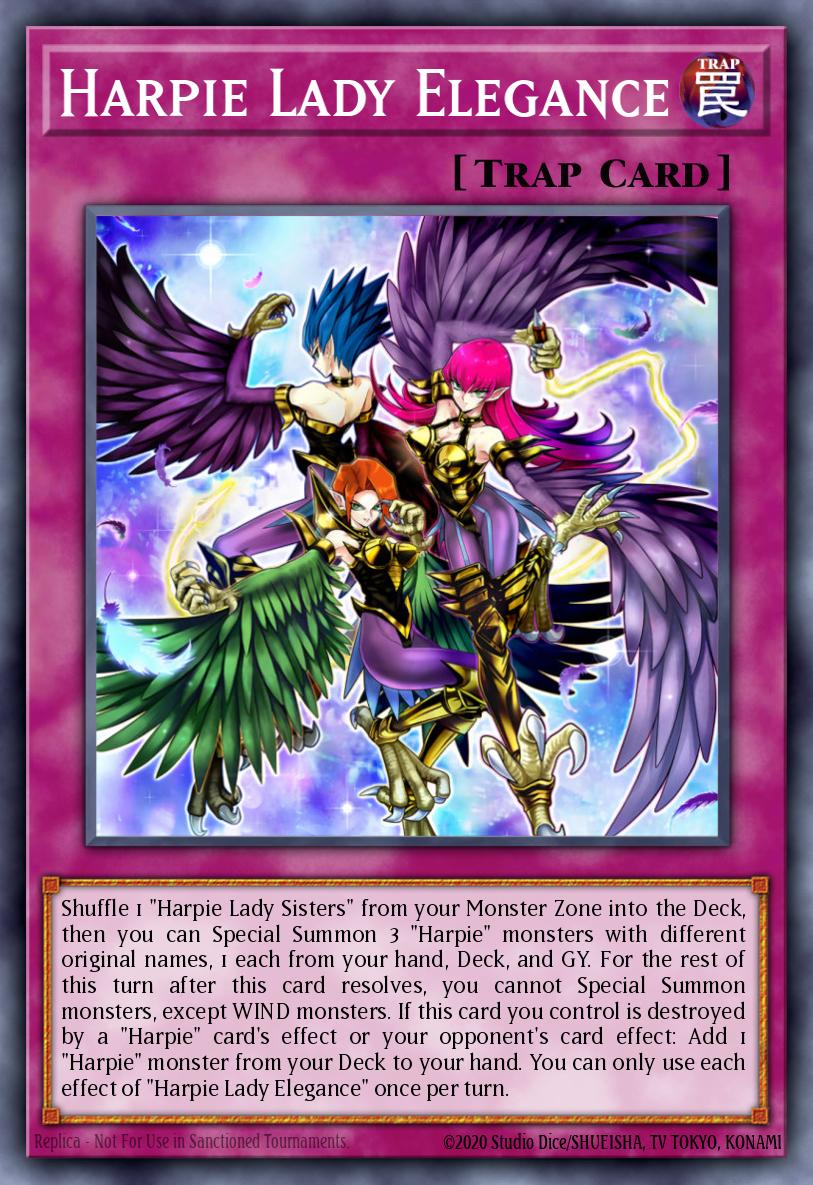 Harpie Lady Elegance LED4-EN005 – Legendary Duelists: Sisters of the Rose