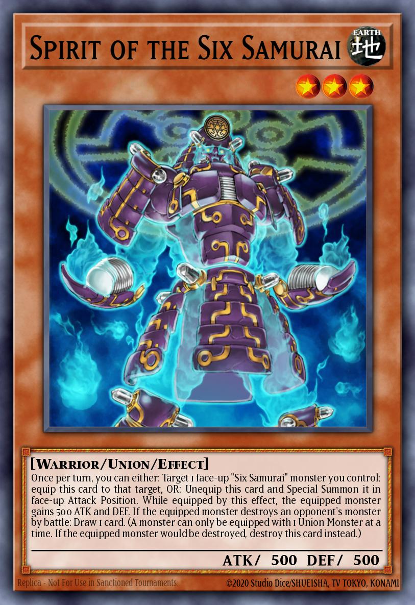 Spirit of the Six Samurai TU05-EN014 – Turbo Pack: Booster Five
