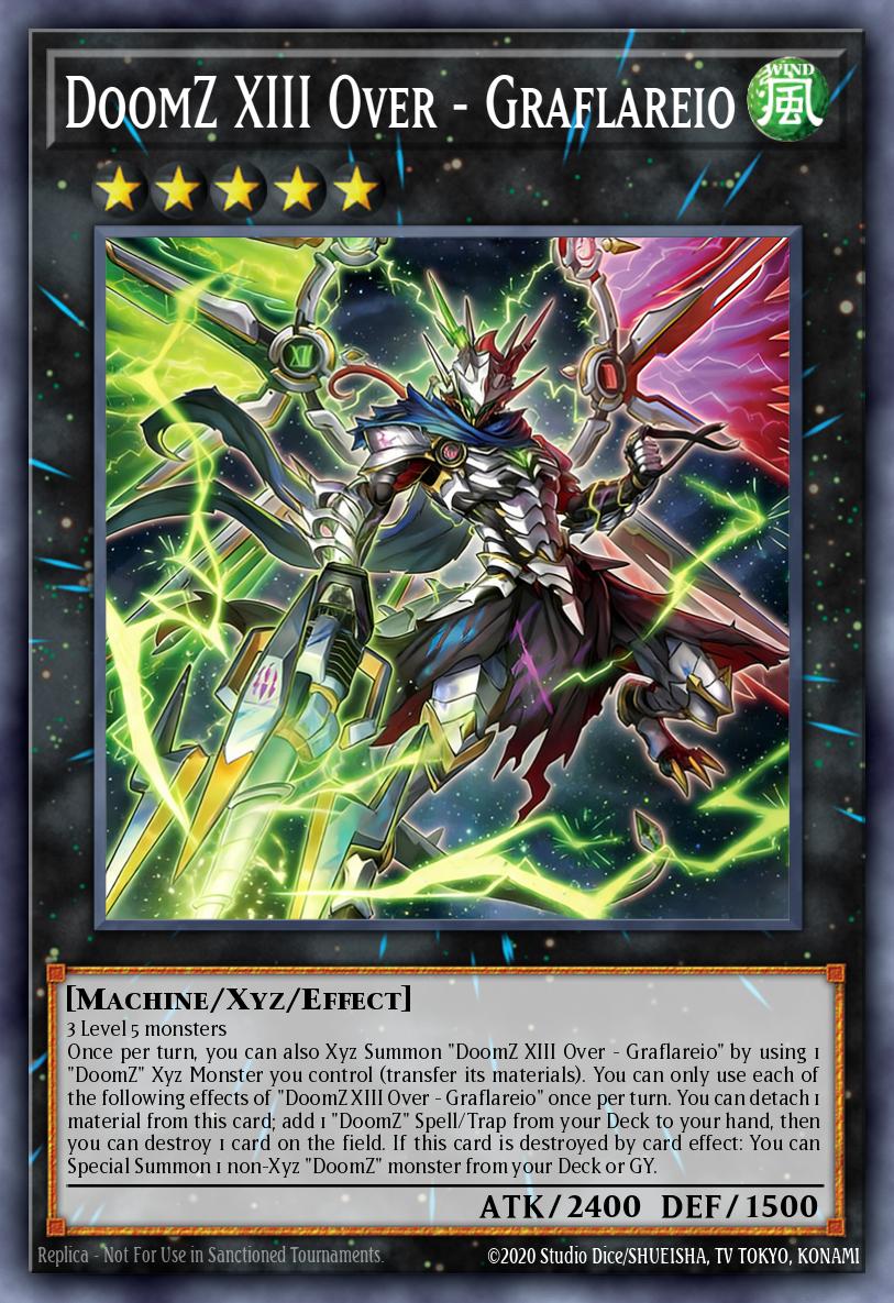 DoomZ XIII Over - Graflareio BLZD-EN045 – Blazing Dominion