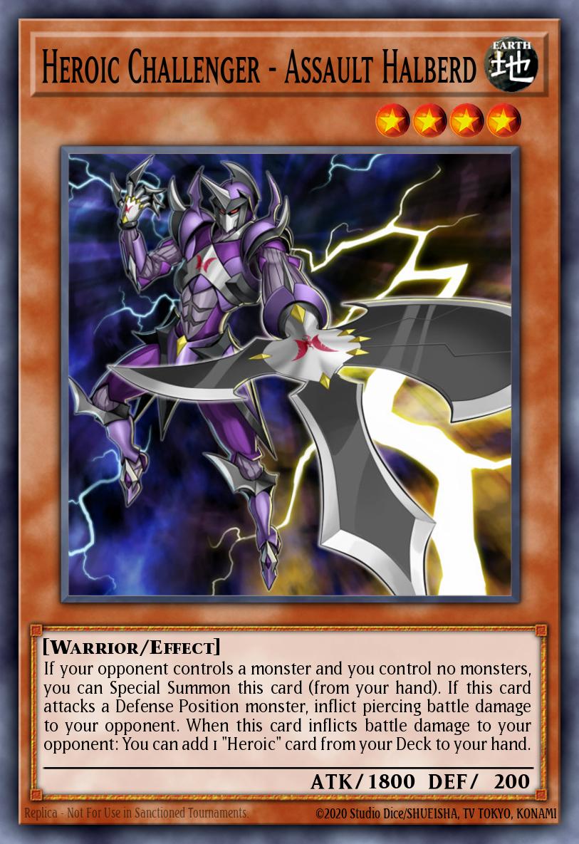 Heroic Challenger - Assault Halberd WSUP-EN016 – World Superstars