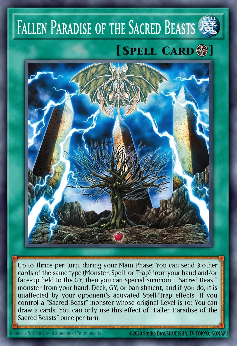 Fallen Paradise of the Sacred Beasts CORI-EN048 – Chaos Origins