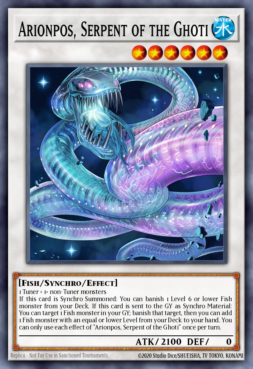 Arionpos, Serpent of the Ghoti DABL-EN088 – Darkwing Blast