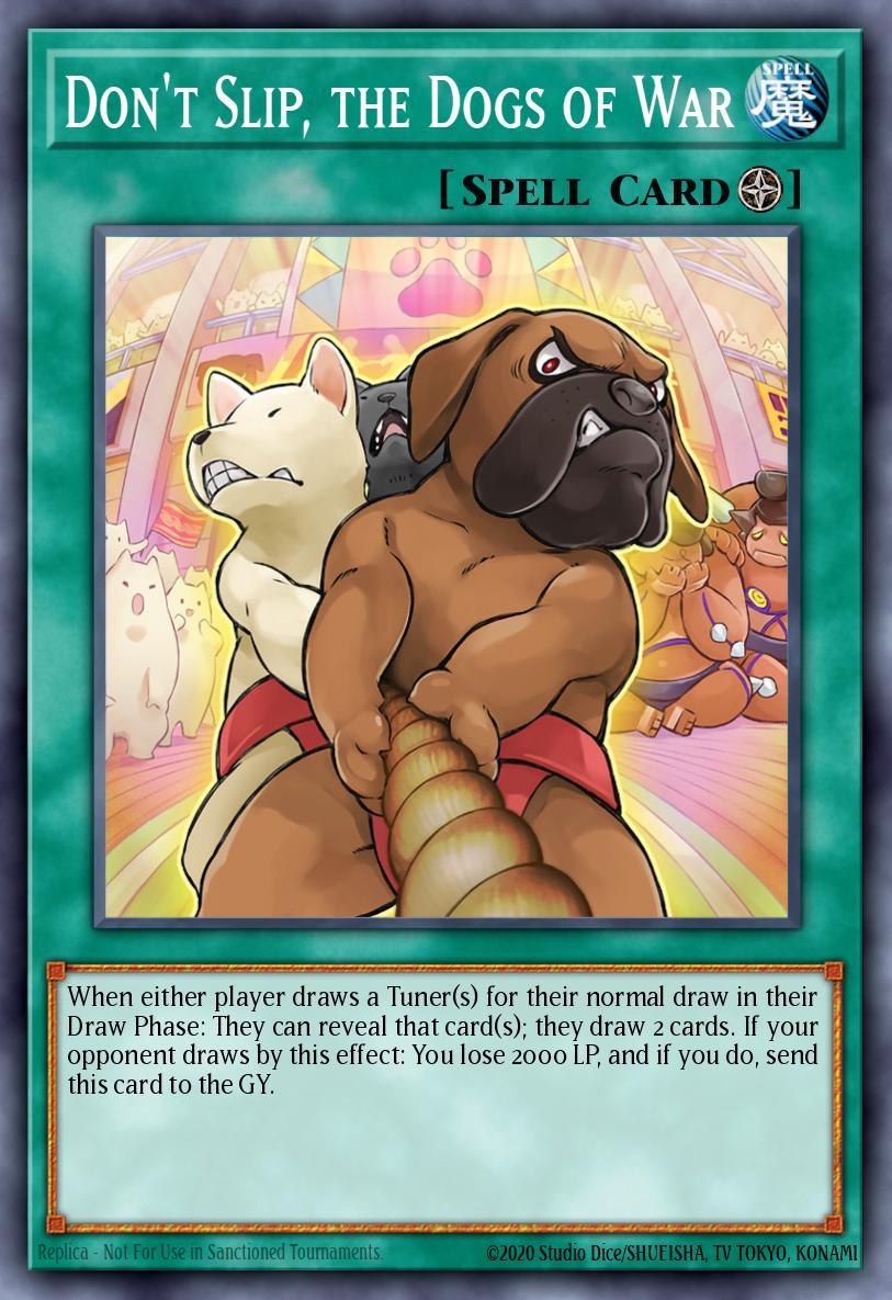 Don't Slip, the Dogs of War BLMR-EN010 – Battles of Legend: Monstrous Revenge