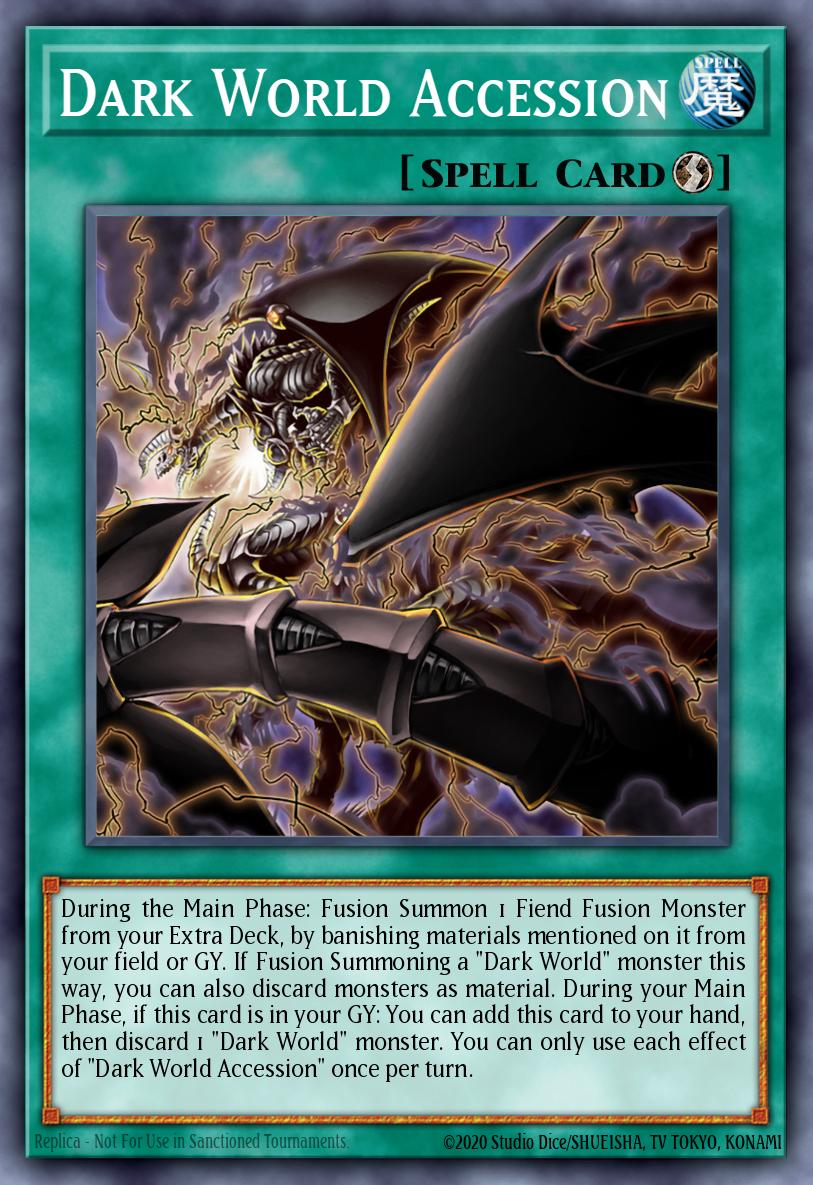 Dark World Accession SR13-EN042 – Structure Deck: Dark World