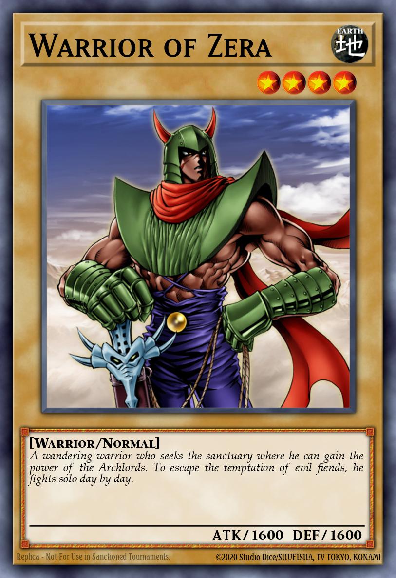 Warrior of Zera YSD-EN006 – Starter Deck 2006