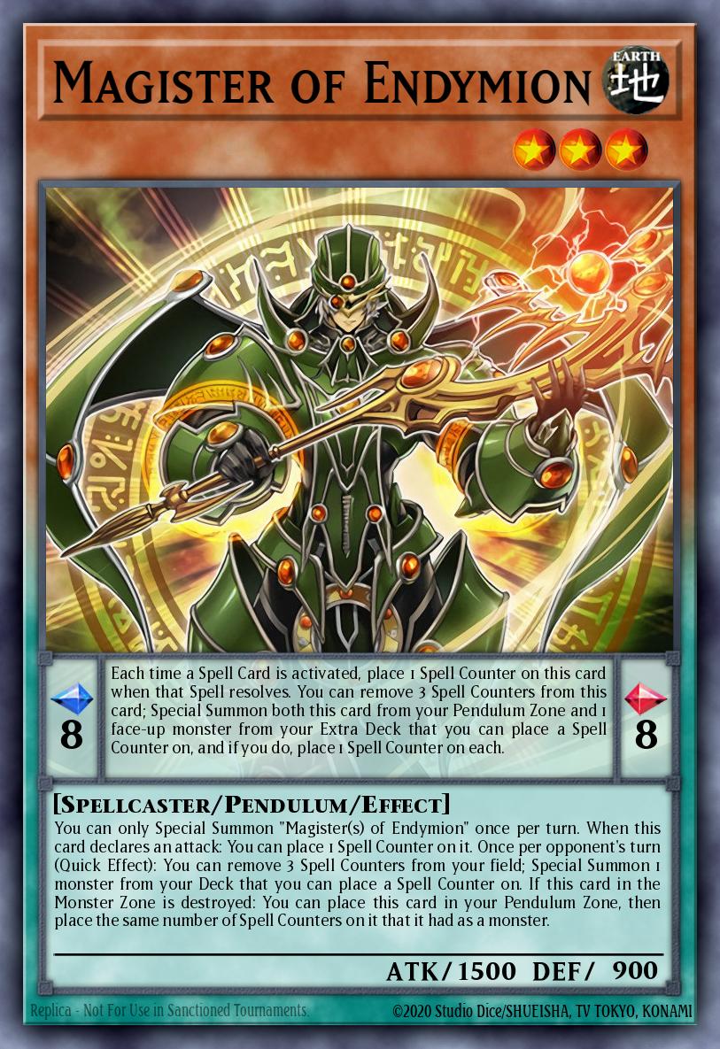 Magister of Endymion SR08-EN003 – Structure Deck: Order of the Spellcasters