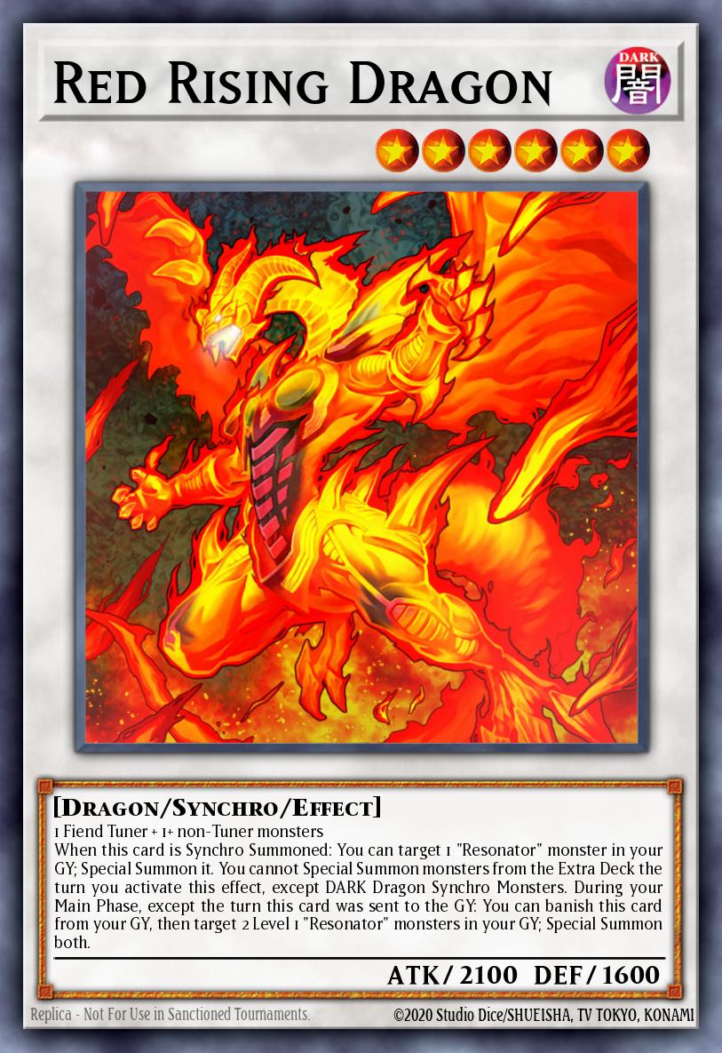Red Rising Dragon SDCK-EN048 – Structure Deck: The Crimson King