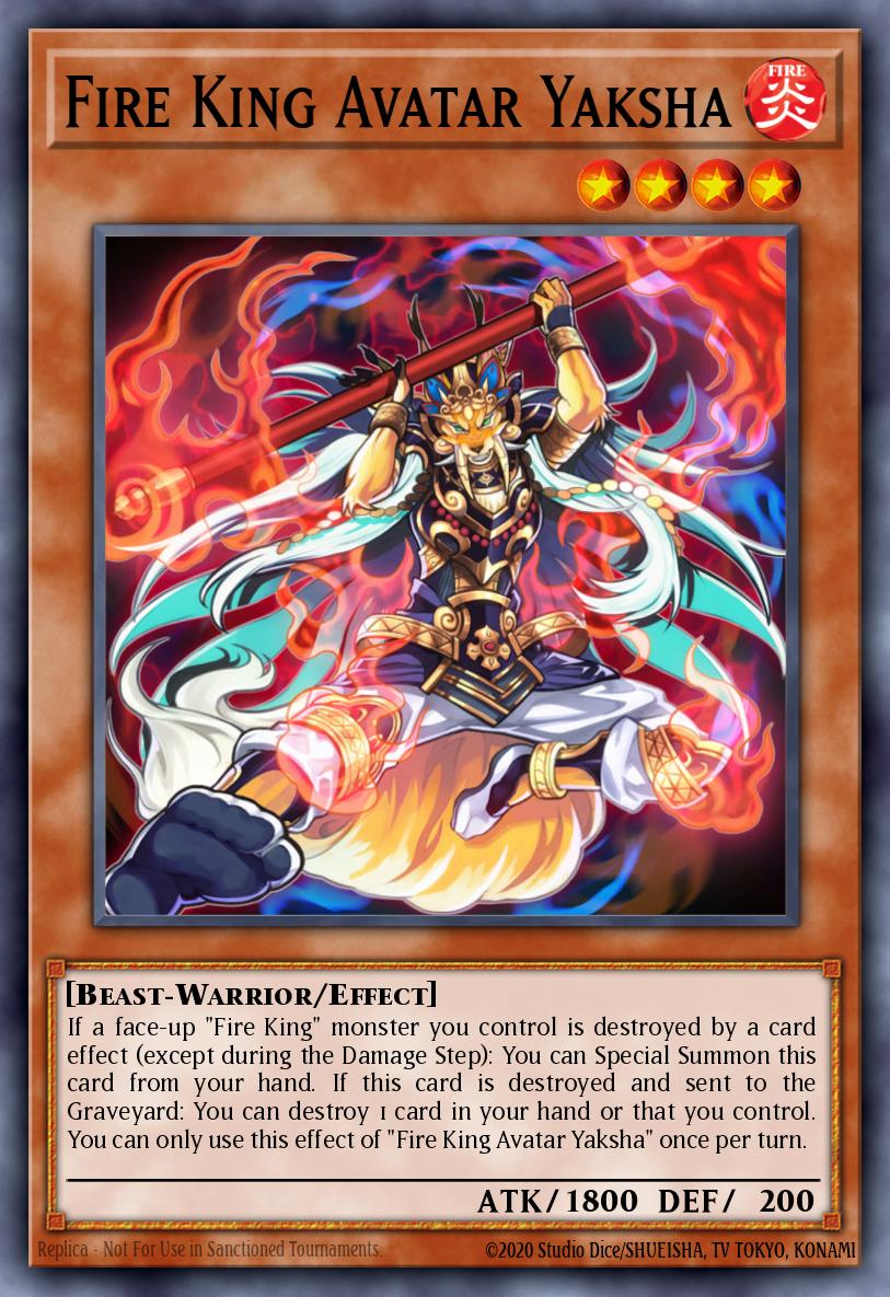 Fire King Avatar Yaksha JOTL-EN095 – Judgment of the Light