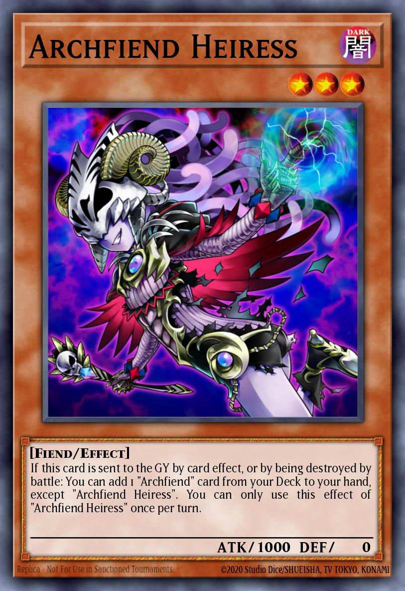 Archfiend Heiress MZMU-EN066 – Maze of Muertos