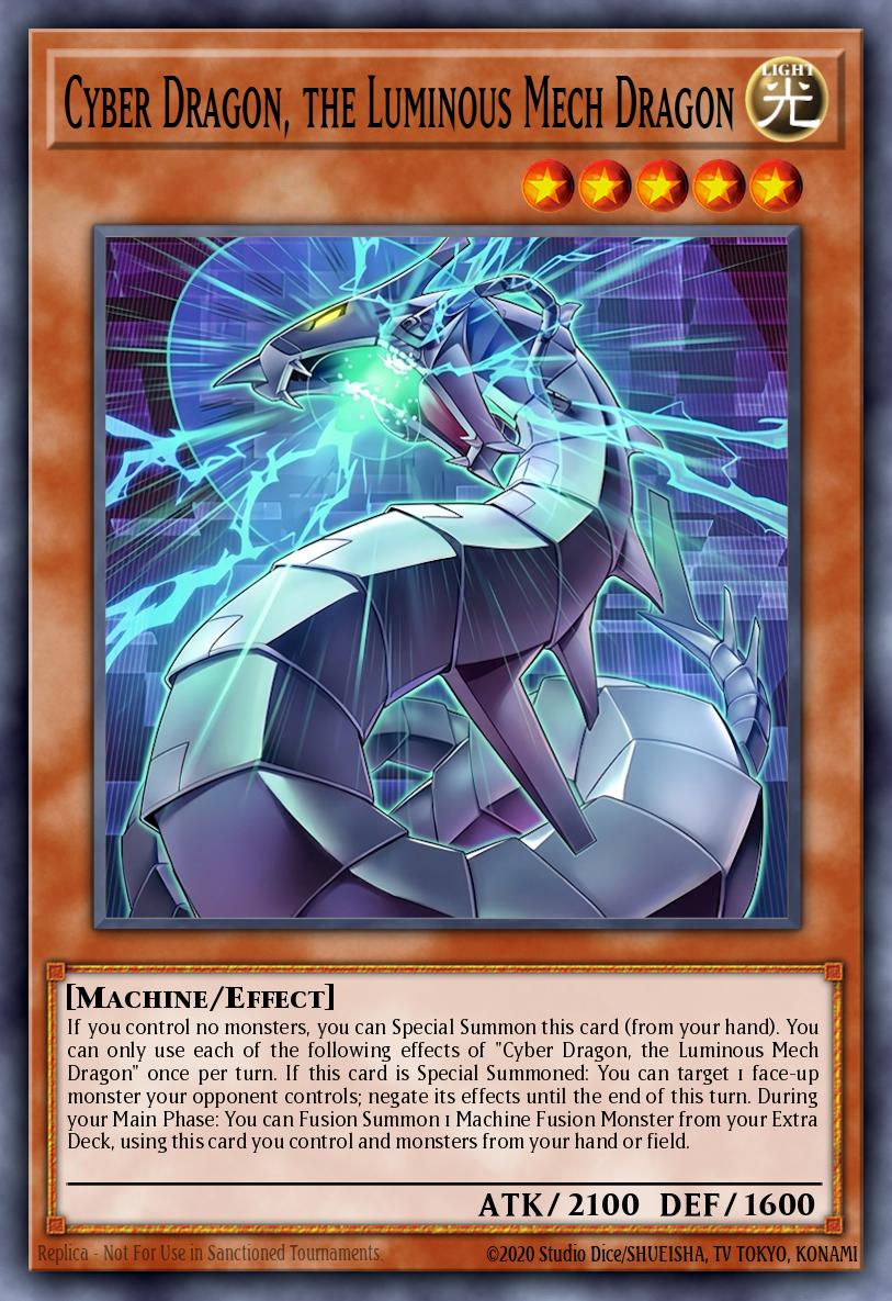 Cyber Dragon, the Luminous Mech Dragon MAMS-EN005 – Magnificent Maestros