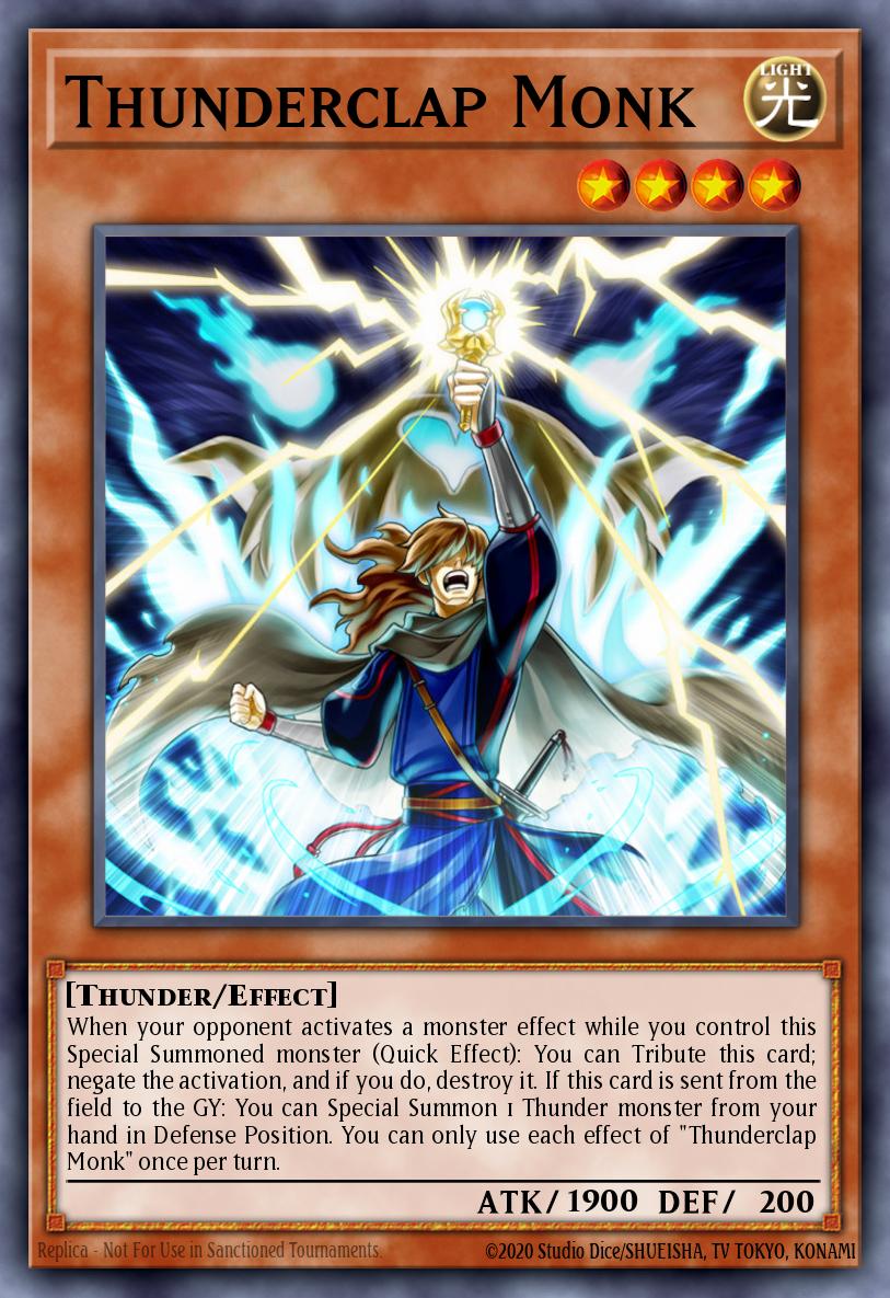 Thunderclap Monk UP01-EN030 – Ultimate Tournament Pack 1
