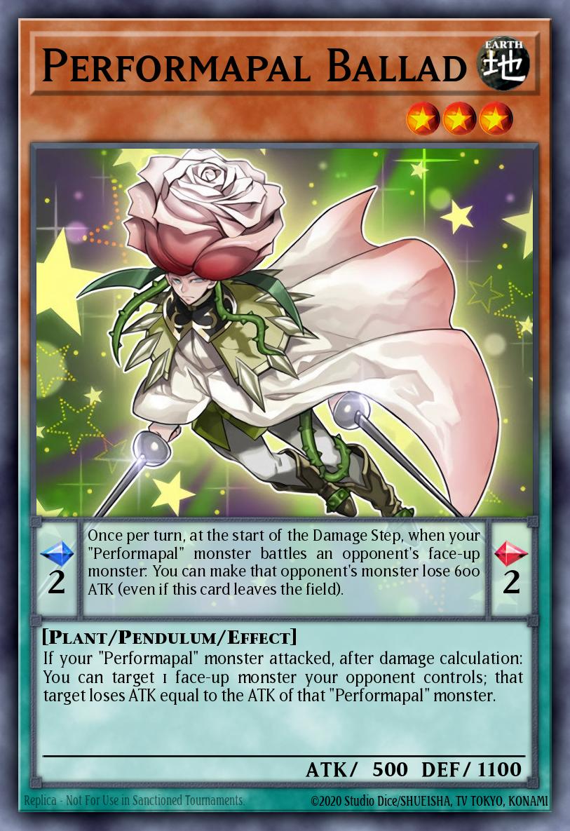 Performapal Ballad DPDG-EN002 – Duelist Pack: Dimensional Guardians