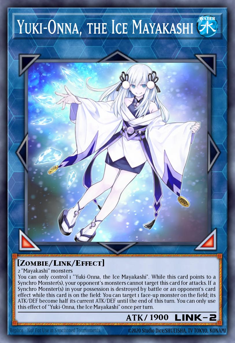 Yuki-Onna, the Ice Mayakashi HISU-EN037 – Hidden Summoners