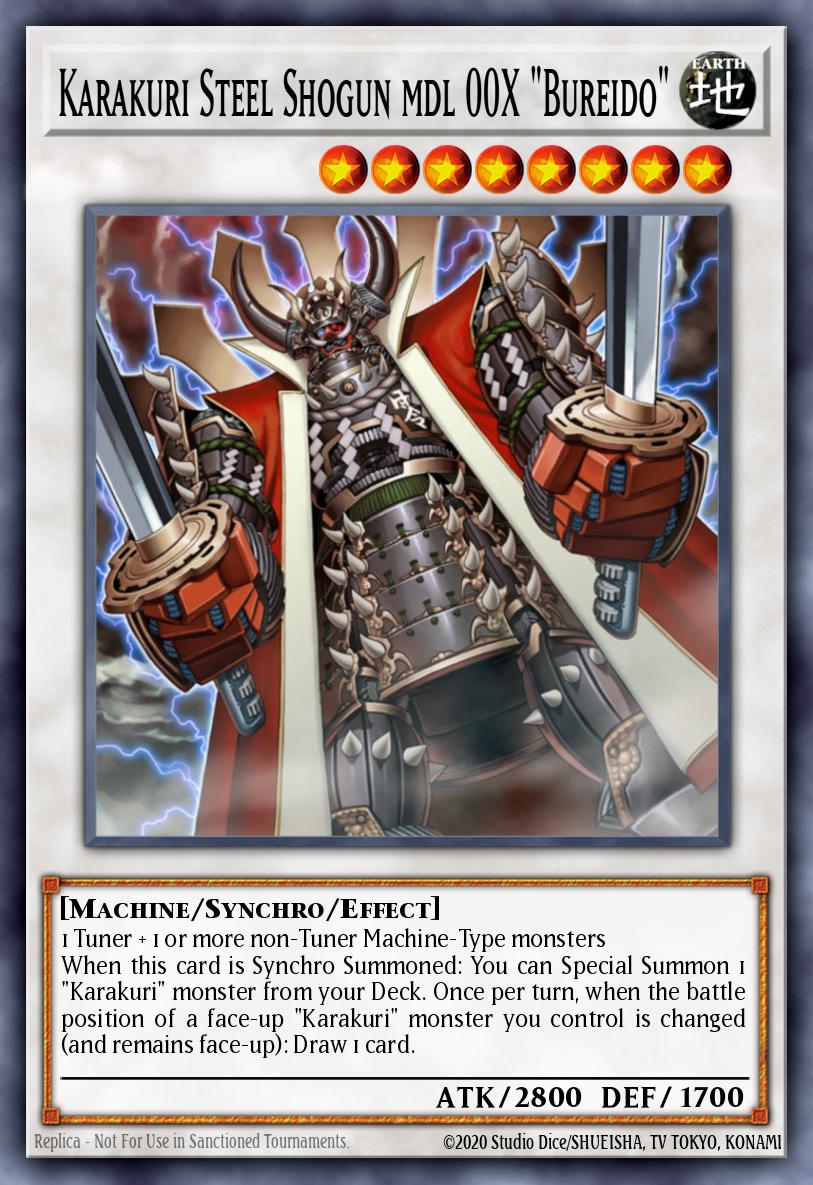 Karakuri Steel Shogun mdl 00X "Bureido" STOR-EN042 – Storm of Ragnarok