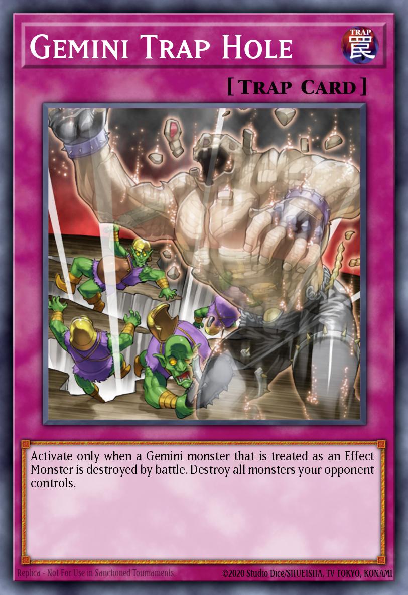 Gemini Trap Hole SDWS-EN038 – Warriors' Strike Structure Deck