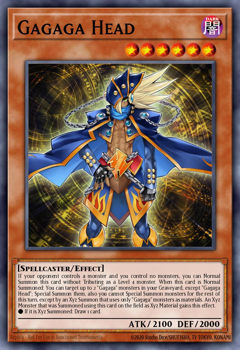 Gagaga Head YZ09-EN001 – Yu-Gi-Oh! ZEXAL Volume 9 promotional card