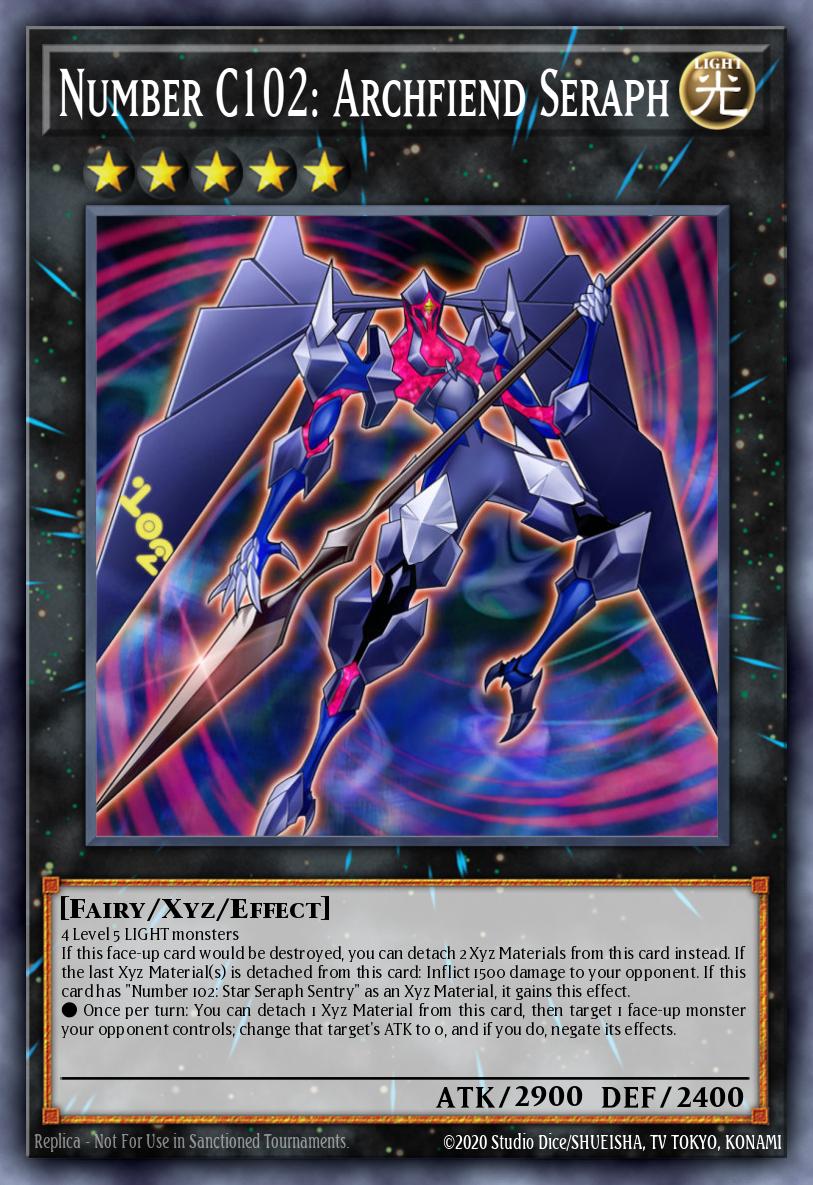 Number C102: Archfiend Seraph PRIO-EN044 – Primal Origin