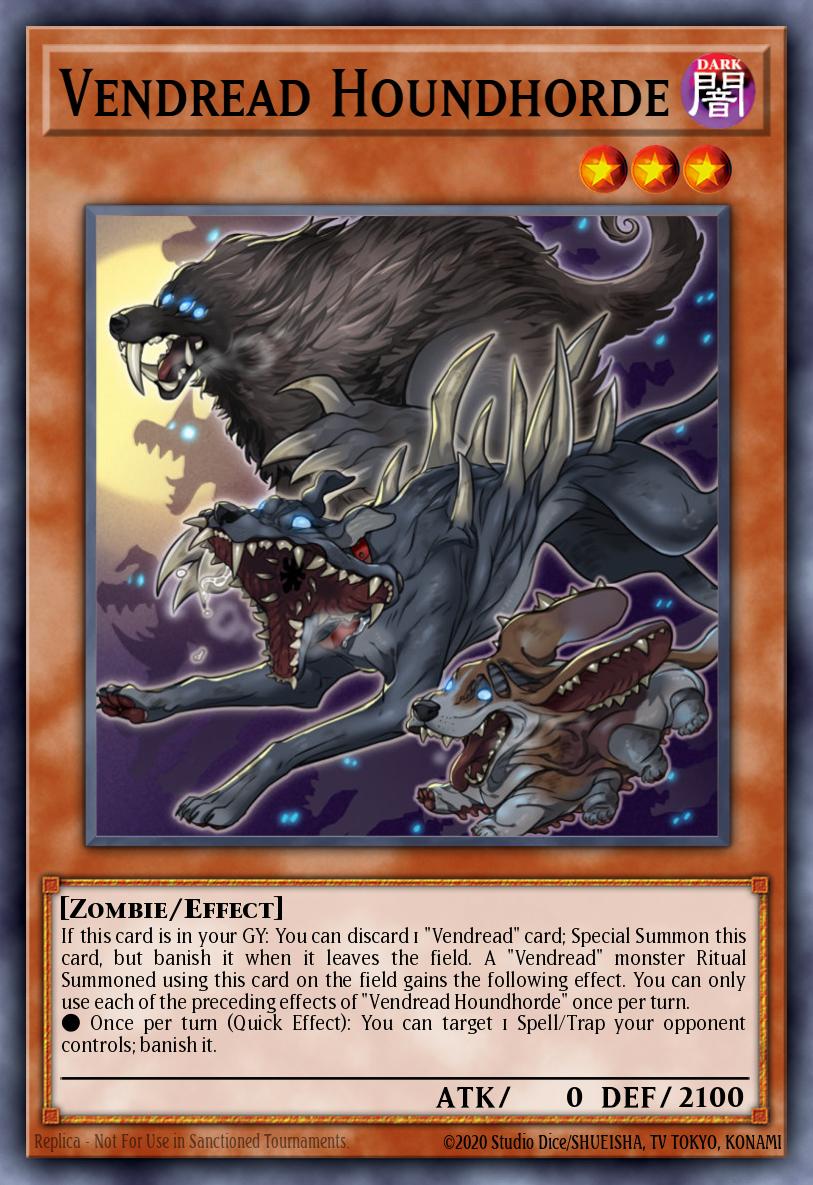 Vendread Houndhorde COTD-ENSP1 – Code of the Duelist Sneak Peek Participation Card