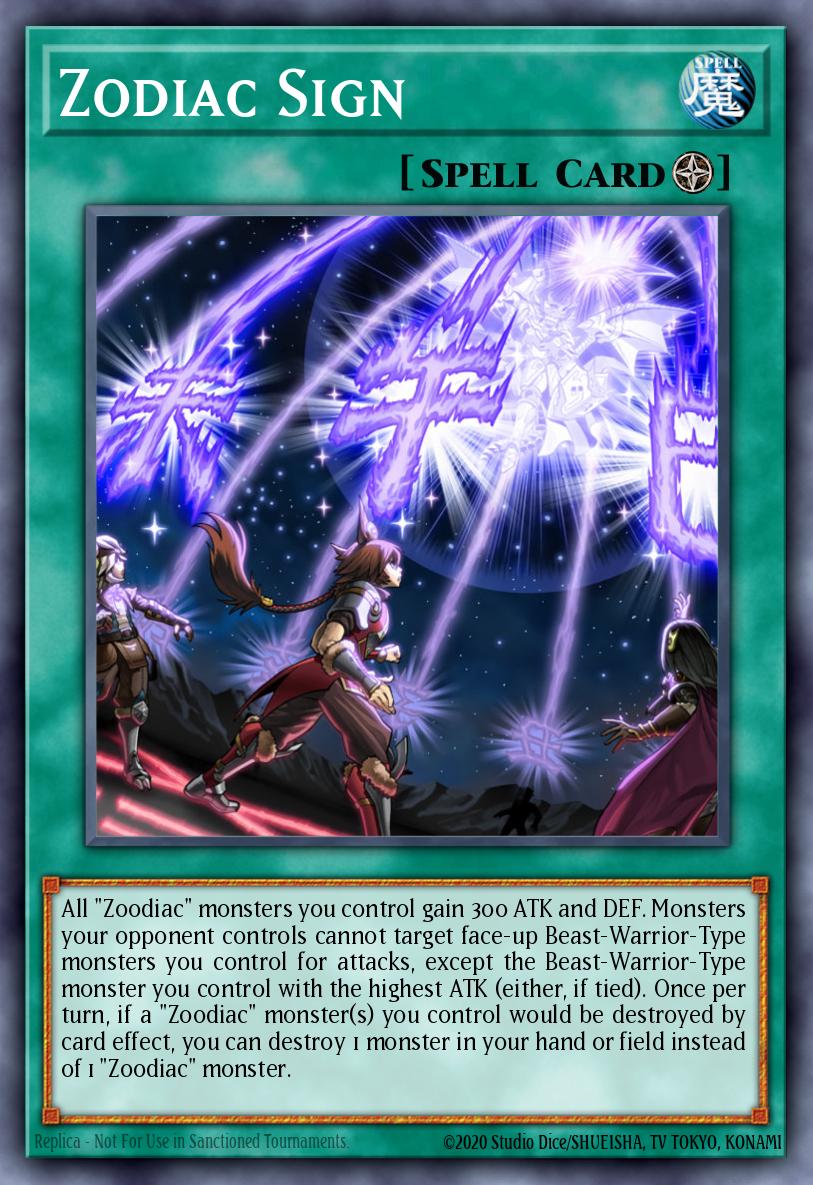 Zodiac Sign RATE-EN058 – Raging Tempest