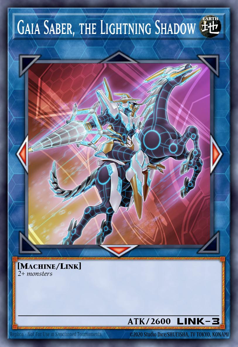 Gaia Saber, the Lightning Shadow BLRR-EN087 – Battles of Legend: Relentless Revenge