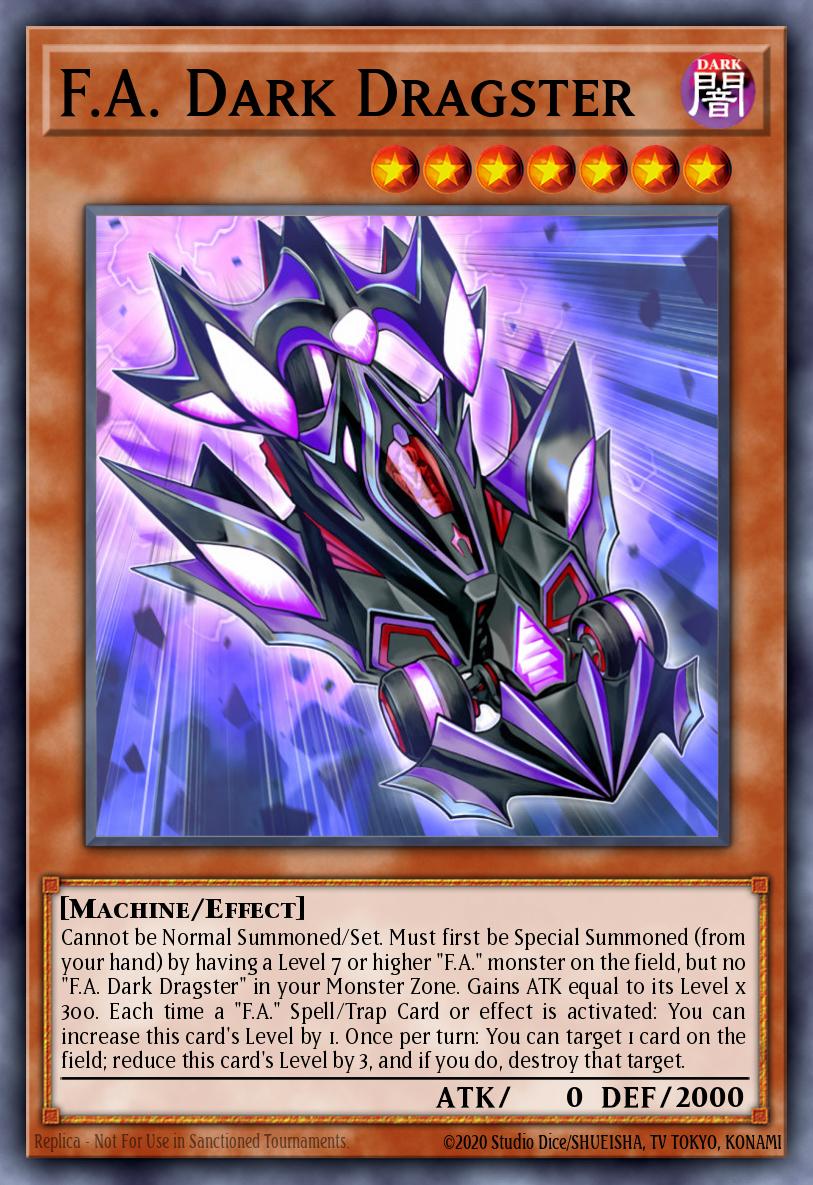 F.A. Dark Dragster FLOD-EN087 – Flames of Destruction