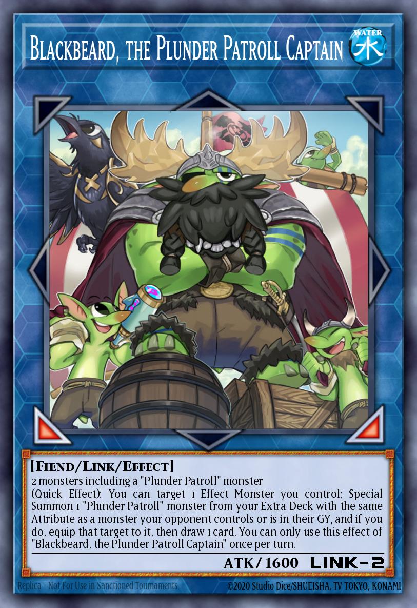 Blackbeard, the Plunder Patroll Captain BLCR-EN094 – Battles of Legend: Crystal Revenge