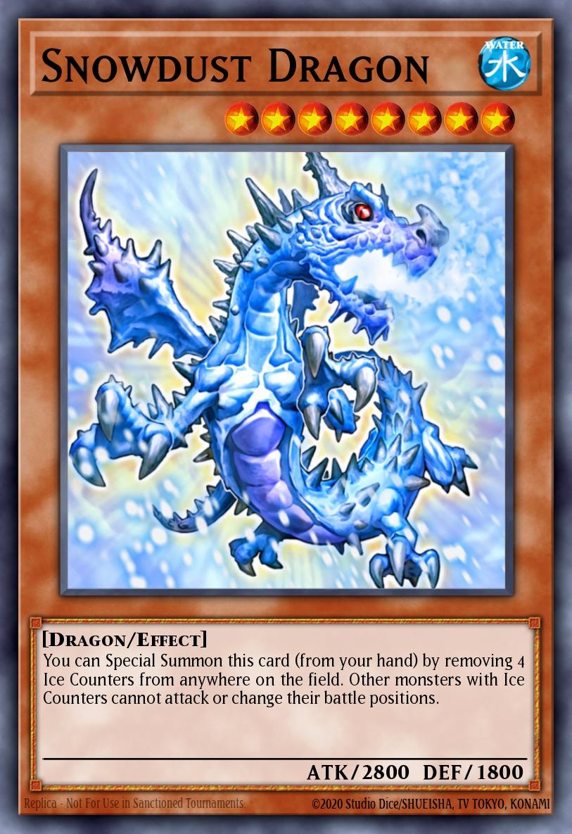 Snowdust Dragon ABYR-EN093 – Abyss Rising