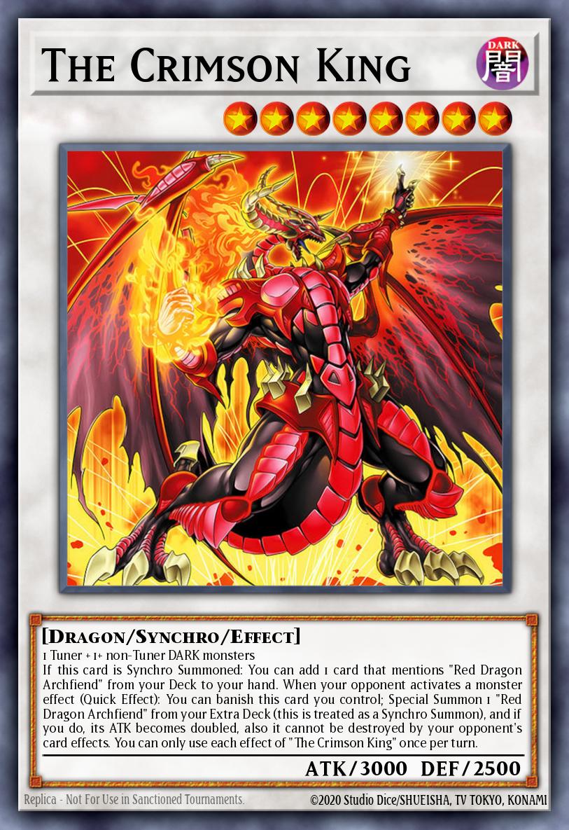 The Crimson King BLZD-EN036 – Blazing Dominion