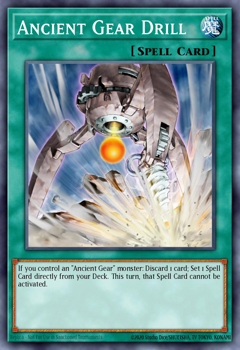 Ancient Gear Drill DR04-EN160 – Dark Revelation Volume 4
