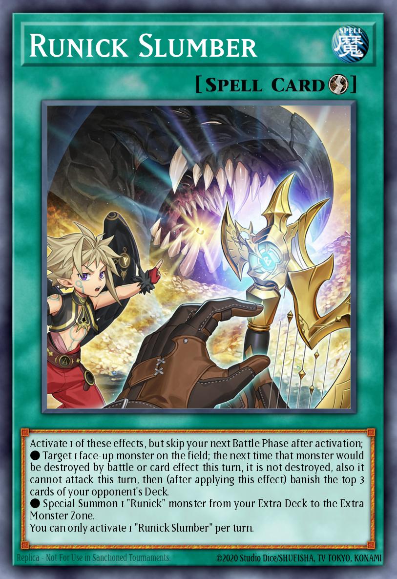 Runick Slumber MP23-EN246 – 25th Anniversary Tin: Dueling Heroes Mega Pack