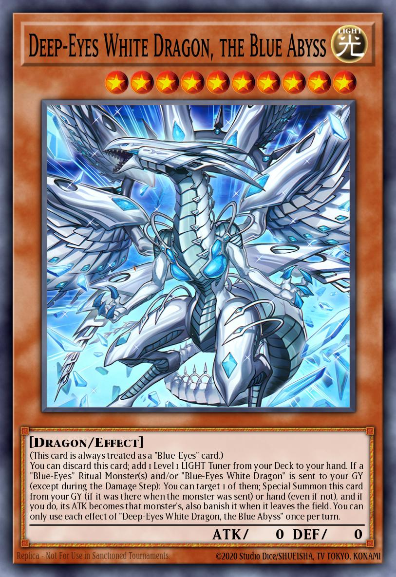 Deep-Eyes White Dragon, the Blue Abyss MAMS-EN002 – Magnificent Maestros