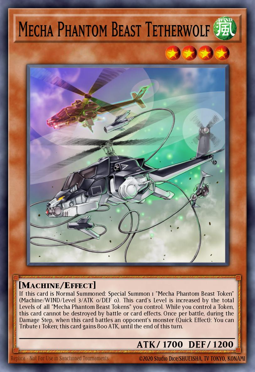 Mecha Phantom Beast Tetherwolf LTGY-EN022 – Lord of the Tachyon Galaxy