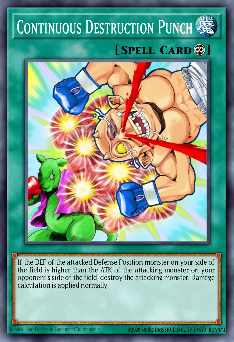 Continuous Destruction Punch MFC-085 – Magician's Force