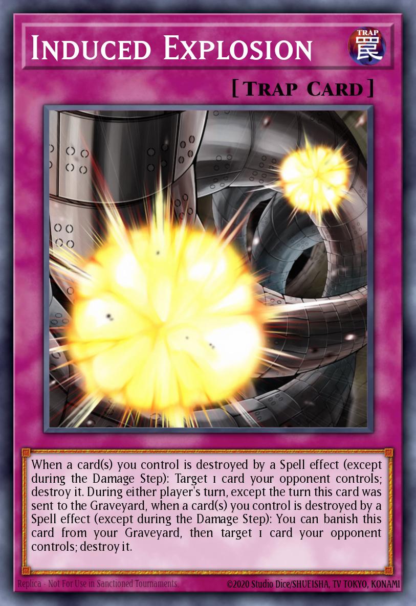 Induced Explosion MVP1-ENG09 – Yu-Gi-Oh! The Dark Side of Dimensions Movie Pack: Gold Edition