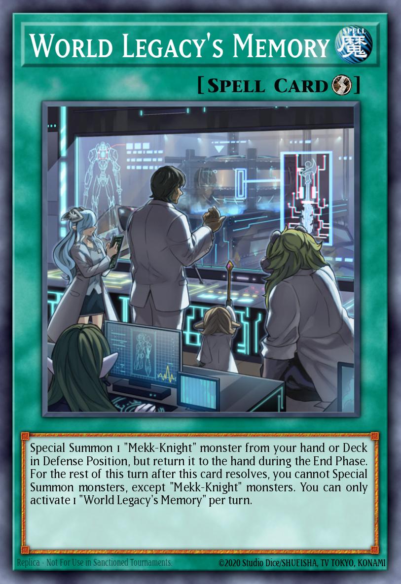 World Legacy's Memory CYHO-EN061 – Cybernetic Horizon