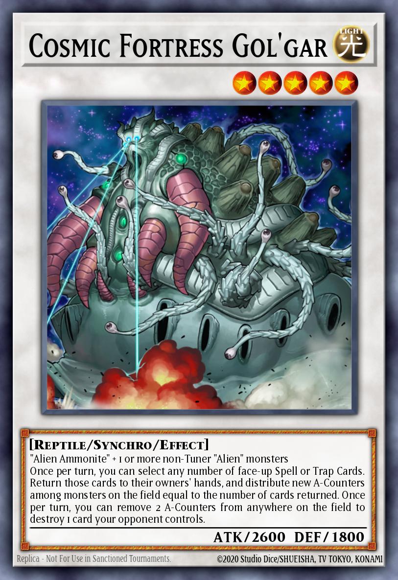 Cosmic Fortress Gol'gar CRMS-EN044 – Crimson Crisis
