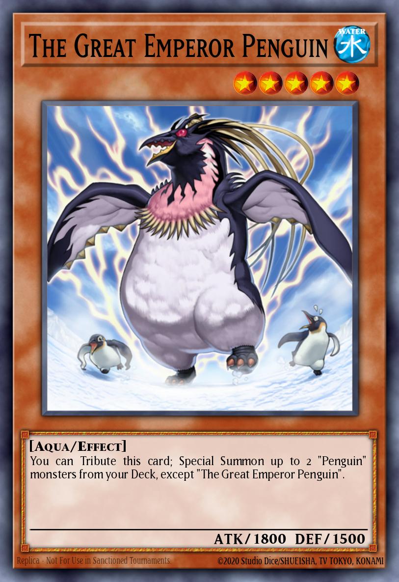 The Great Emperor Penguin OP17-EN005 – OTS Tournament Pack 17