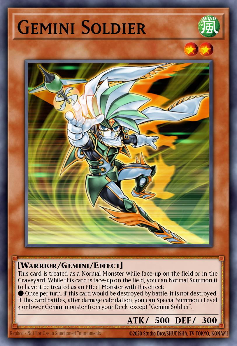 Gemini Soldier SDWS-EN004 – Warriors' Strike Structure Deck
