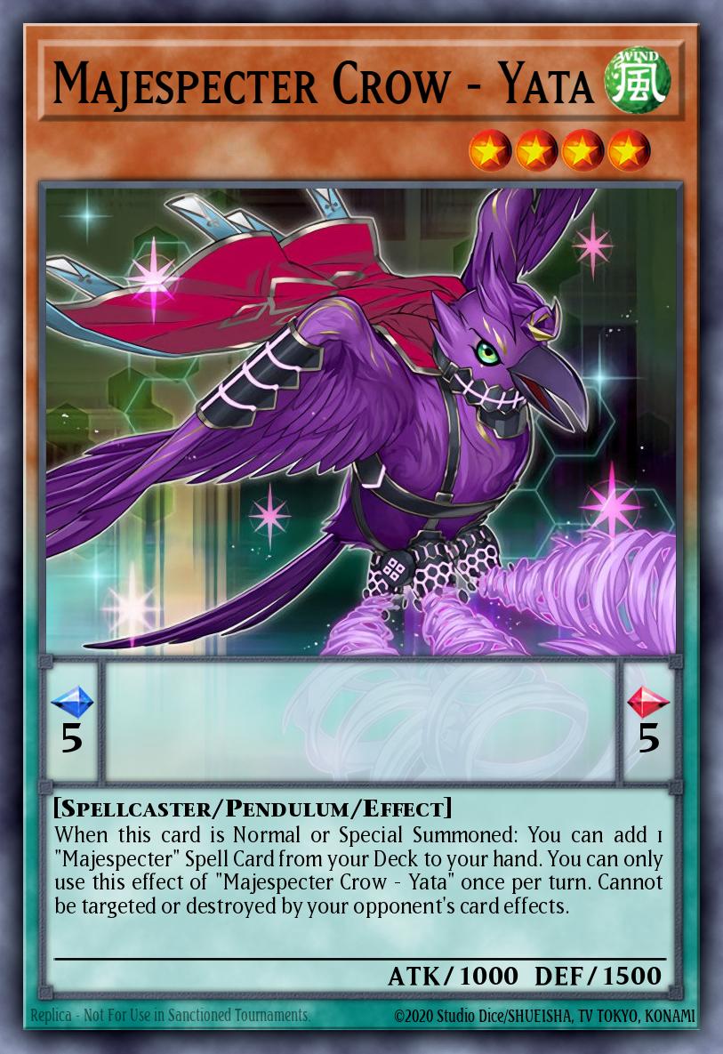 Majespecter Crow - Yata MZMI-EN073 – Maze of Millennia