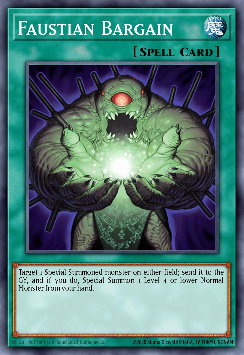 Faustian Bargain SS05-ENB24 – Speed Duel Starter Decks: Twisted Nightmares
