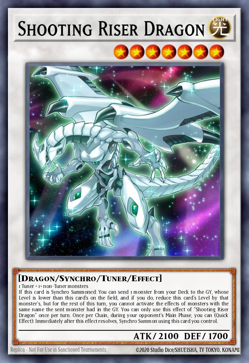 Shooting Riser Dragon JUMP-EN085 – Weekly Shonen Jump July 2018 membership promotional card